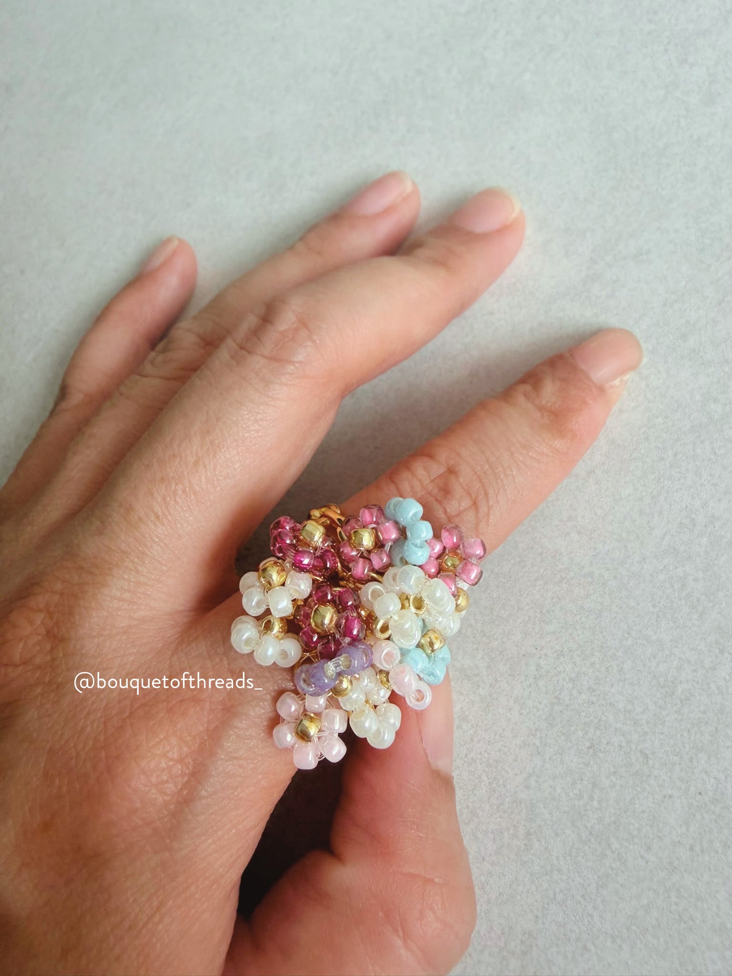 Flowers Bouquet Ring